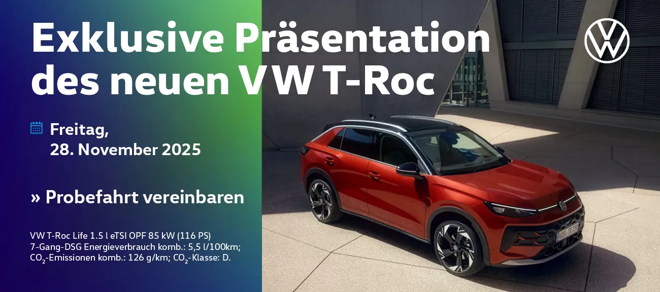 VW T-Roc Premiere