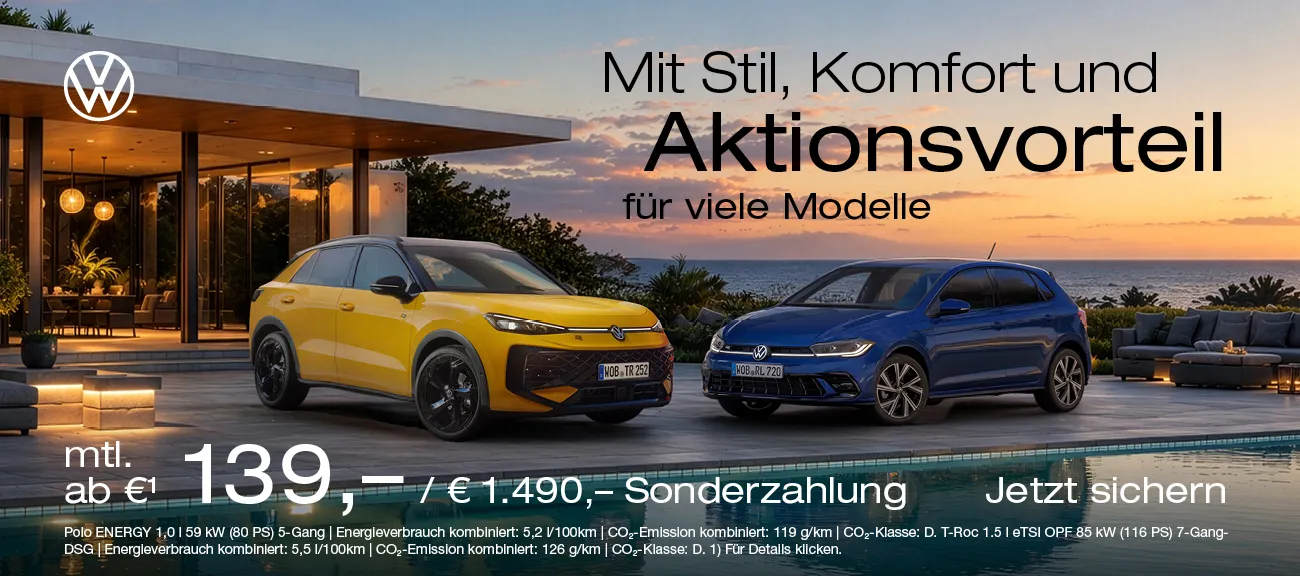 VW AE Aktion 3. Quartal
