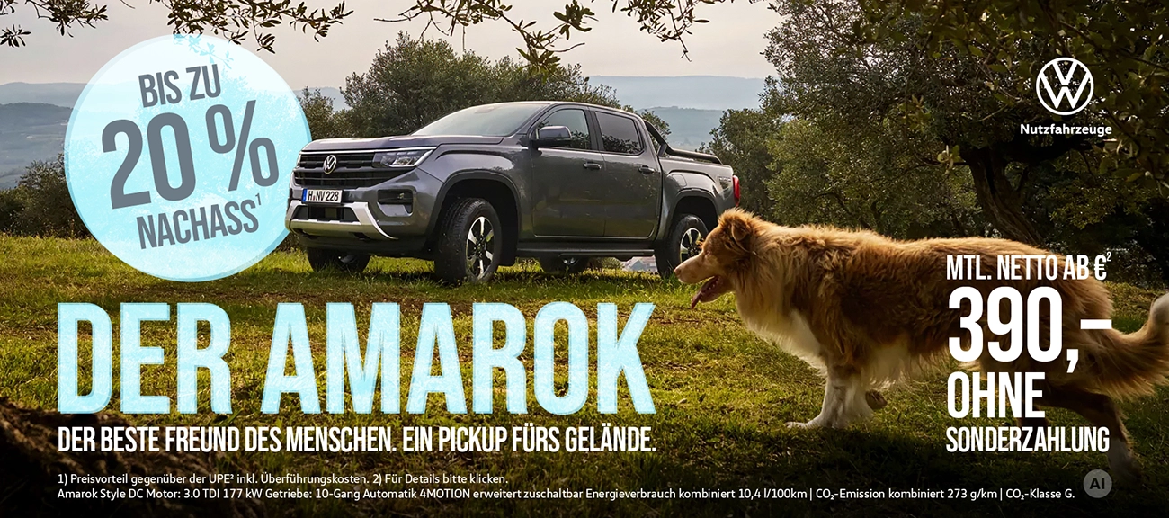 VW Amarok SPeziwochen